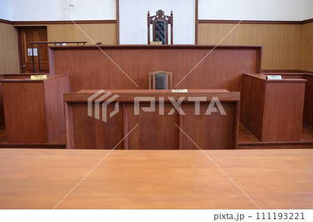 Judge view inside of a court in Former Fanling Magistracy, Jan 20 2024 Judge view inside of a court in Former Fanling Magistracy, Jan 20 2024 111193221
