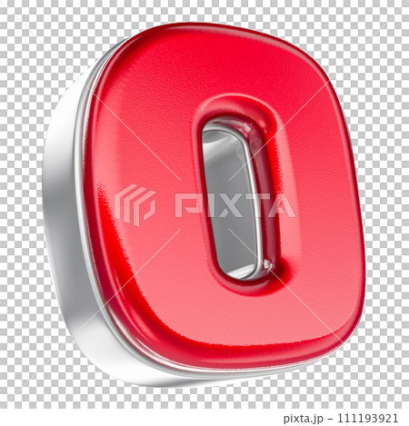letter red 3d render 111193921