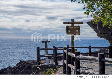 世界遺産「鬼ヶ城」(三重県・熊野市) 世界遺産「鬼ヶ城」(三重県・熊野市) 111194482