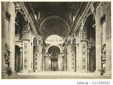 バチカン市国　サン・ピエトロ大聖堂 111194822