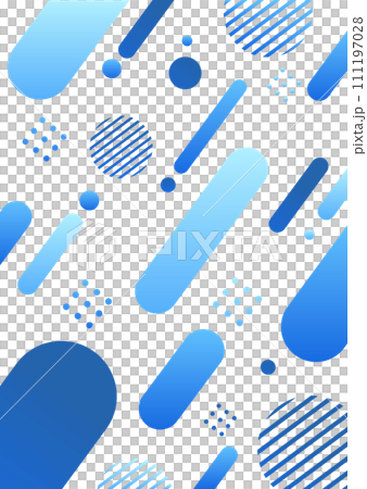 Blue geometric pattern background illustration Blue geometric pattern background illustration 111197028