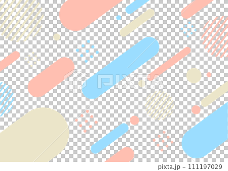 Pink light blue geometric pattern background illustration Pink light blue geometric pattern background illustration 111197029