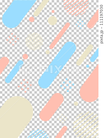 Pink light blue geometric pattern background illustration Pink light blue geometric pattern background illustration 111197030