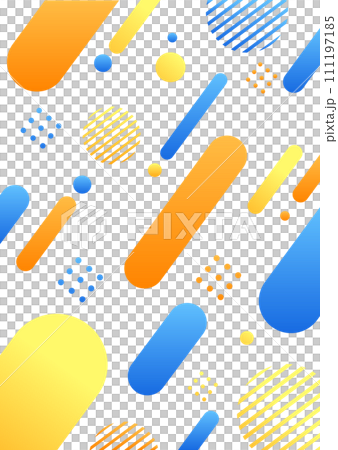 Colorful geometric pattern background material Colorful geometric pattern background material 111197185