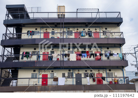 日本の広島県福山市の古くてとても美しい建物 111197642
