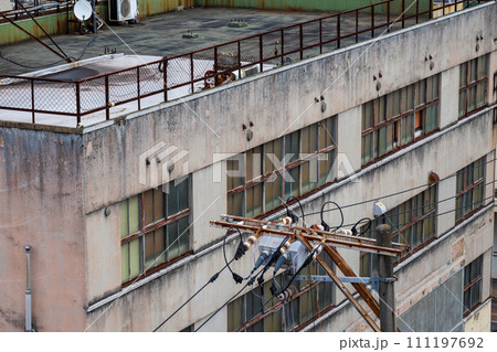 日本の広島県福山市の古くてとても美しい建物 111197692