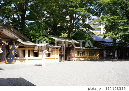 新緑に映える原宿の東郷神社 新緑に映える原宿の東郷神社 111198336