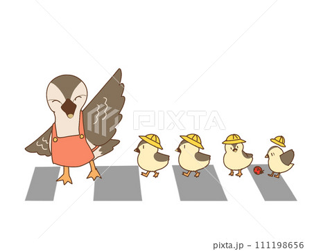 春の交通安全 111198656