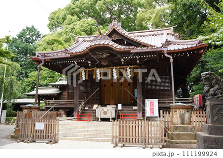 代々木八幡宮の本殿 代々木八幡宮の本殿 111199924