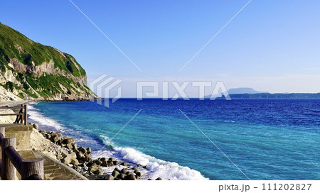 伊豆諸島新島の間々下海岸 伊豆諸島新島の間々下海岸 111202827