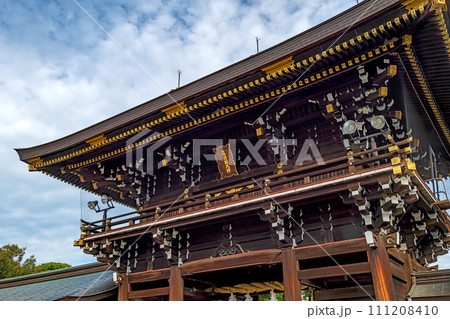愛知 真清田神社 楼門 愛知 真清田神社 楼門 111208410