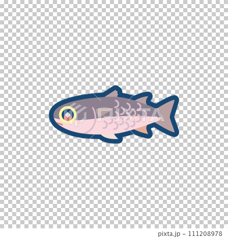 かわいいメナダのイラスト	 111208978