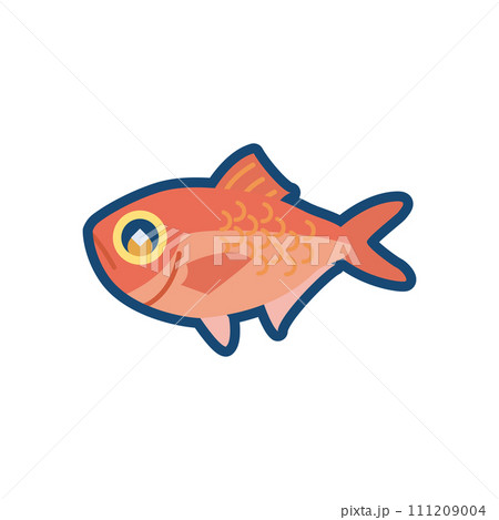 かわいいキンメダイのイラスト	 111209004