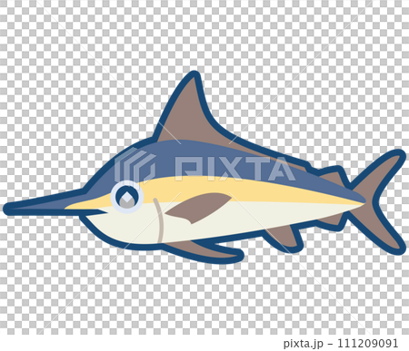 可愛的白馬林魚插圖 可愛的白馬林魚插圖 111209091
