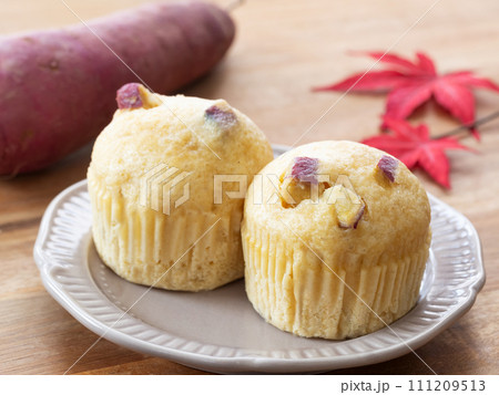 サツマイモの蒸しパン 111209513