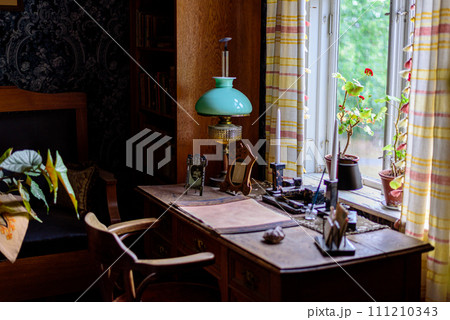 Interior in old swedish home. Interior in old swedish home. 111210343