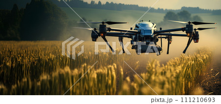 Drone spraying in agriculture enhances efficiency and productivity but raises concerns about health and the environment. Balancing modernity with responsibility is crucial for sustainable agriculture. Drone spraying in agriculture enhances efficiency and productivity but raises concerns about health and the environment. Balancing modernity with responsibility is crucial for sustainable agriculture. 111210693