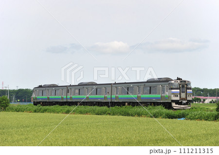 札沼線 石狩太美ーあいの里公園 JR北海道 キハ201系 D-101編成(苗穂) 札沼線 石狩太美ーあいの里公園 JR北海道 キハ201系 D-101編成(苗穂) 111211315
