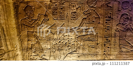 ancient Egyptian hieroglyphs of great quality and variety ancient Egyptian hieroglyphs of great quality and variety 111211387