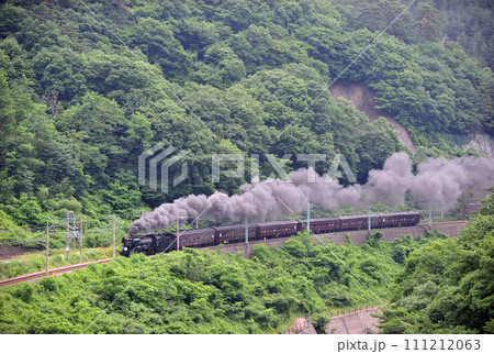 上越線 上牧ー水上 JR東日本 D51-498+旧客(高崎) SLググっとぐんま 上越線 上牧ー水上 JR東日本 D51-498+旧客(高崎) SLググっとぐんま 111212063