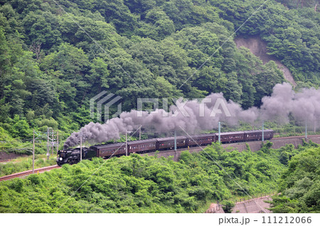 上越線　上牧ー水上　JR東日本　D51-498＋旧客（高崎）　SLググっとぐんま 111212066