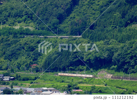 上越線 上牧ー後閑 JR東日本 107系 R編成(高崎) 上越線 上牧ー後閑 JR東日本 107系 R編成(高崎) 111212192