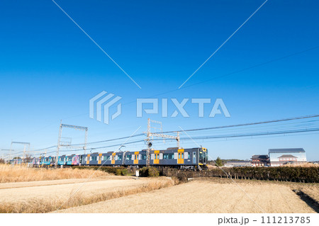 【近鉄奈良線】大極門跡を通過する快速急行 111213785