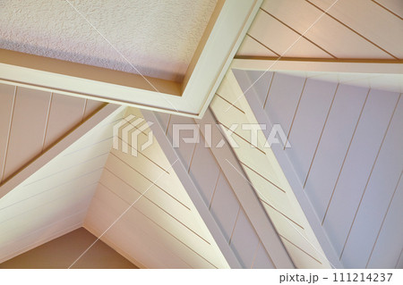 Modern Ceiling Design Interplay with Textures and Geometrics 111214237