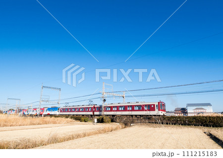 【近鉄奈良線】大極門跡を通過する快速急行 111215183