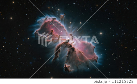 星雲のイメージ AI生成画像 星雲のイメージ AI生成画像 111215328