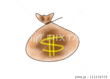 現金たっぷりの袋 現金たっぷりの袋 111216729