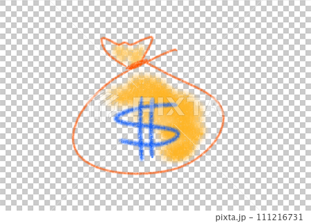 bag full of cash 111216731