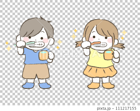 男孩女孩刷牙1-1 男孩女孩刷牙1-1 111217155