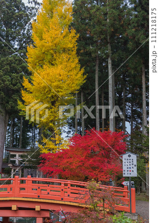 日本 岩手県西磐井郡平泉町にある達谷窟毘沙門堂の紅葉 日本 岩手県西磐井郡平泉町にある達谷窟毘沙門堂の紅葉 111218175