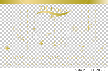 帶有金色線條等的閃閃發光的部件。 帶有金色線條等的閃閃發光的部件。 111220367