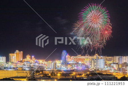 美浜アメリカンビレッジの花火 美浜アメリカンビレッジの花火 111221953