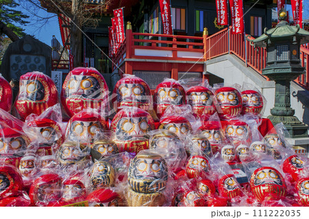 東京都・日野市　高幡不動尊金剛寺　二月三日節分会　だるま市 111222035