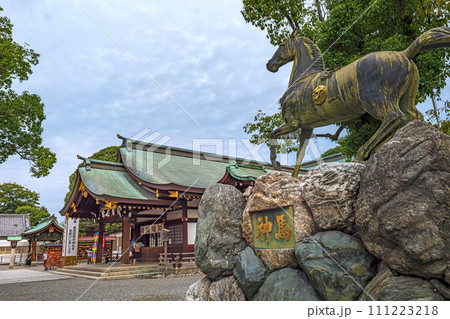 愛知 真清田神社 境内の風景 111223218