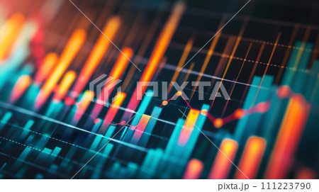 株価チャートのイメージ	 株価チャートのイメージ	 111223790