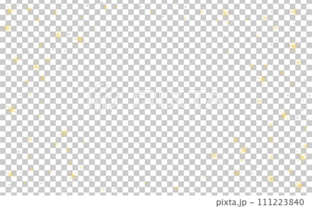 金色と銀色のキラキラのフレーム背景 金色と銀色のキラキラのフレーム背景 111223840