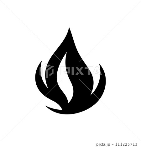 Blaze burst flame icon Blaze burst flame icon 111225713