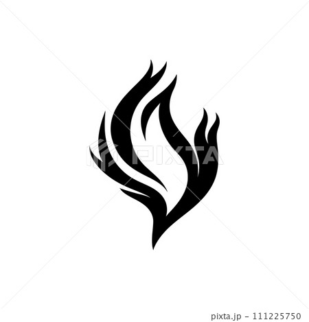 Phoenix flame flame icon 111225750