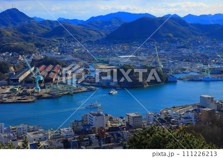 広島県 尾道 千光寺公園から見る尾道 広島県 尾道 千光寺公園から見る尾道 111226213