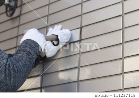 タイル張替え(圧着張り) タイル張替え(圧着張り) 111227118