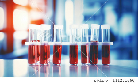 Research facility conducting blood testing trials Research facility conducting blood testing trials 111231666
