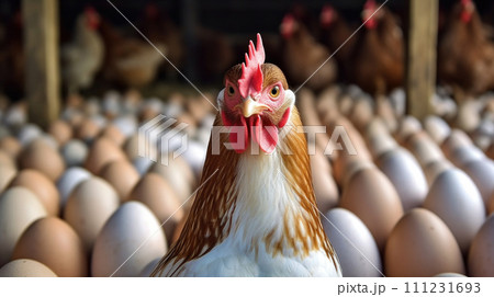 Poultry among eggs, a visual tale of creation Poultry among eggs, a visual tale of creation 111231693