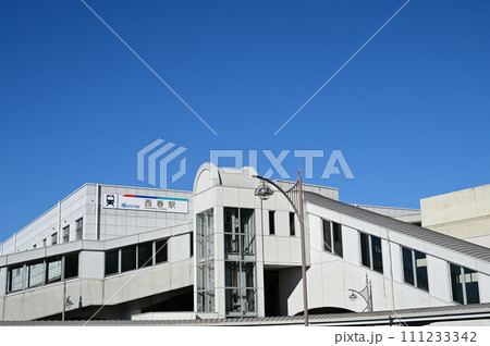 西春駅の東口（名古屋鉄道犬山線） 111233342