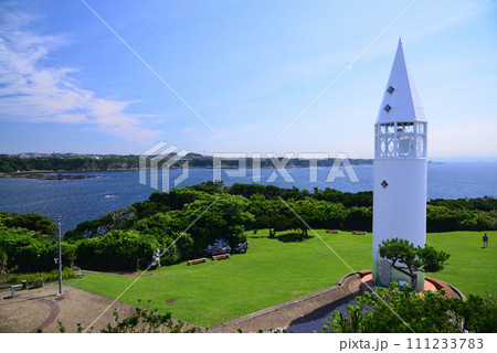 晴れた日の城ヶ島公園 111233783