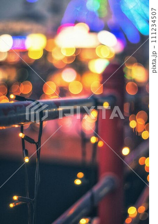 沖縄県北谷町美浜アメリカンビレッジのイルミネーション 沖縄県北谷町美浜アメリカンビレッジのイルミネーション 111234507