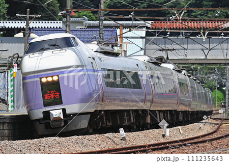 中央本線　上野原　JR東日本　E351系　S01+S21編成（松本）　スーパーあずさ 111235643